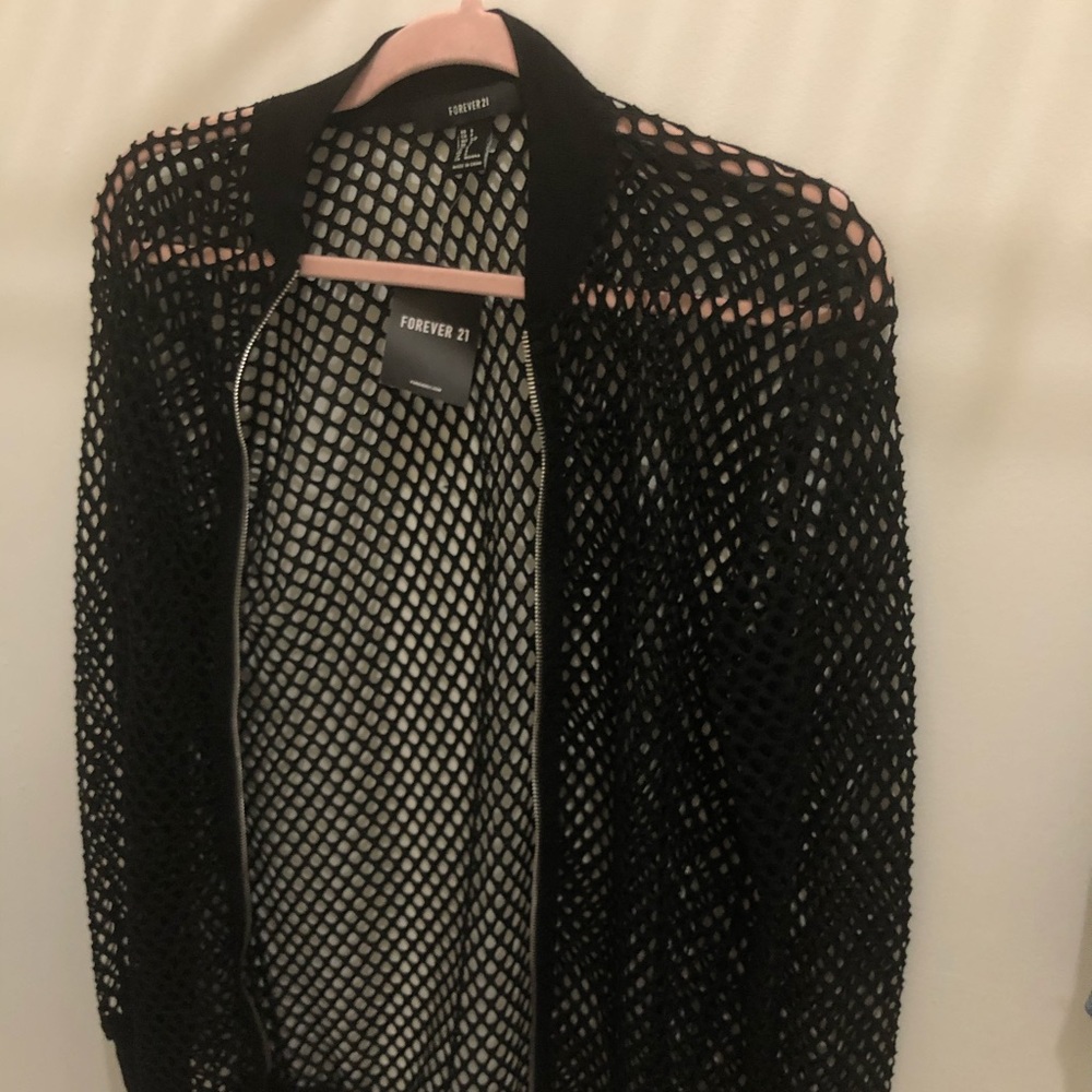 Black Mesh Jacket